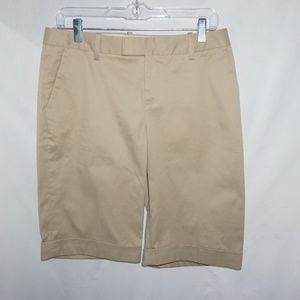 NWT Banana Republic Martin Fit City Shorts beige